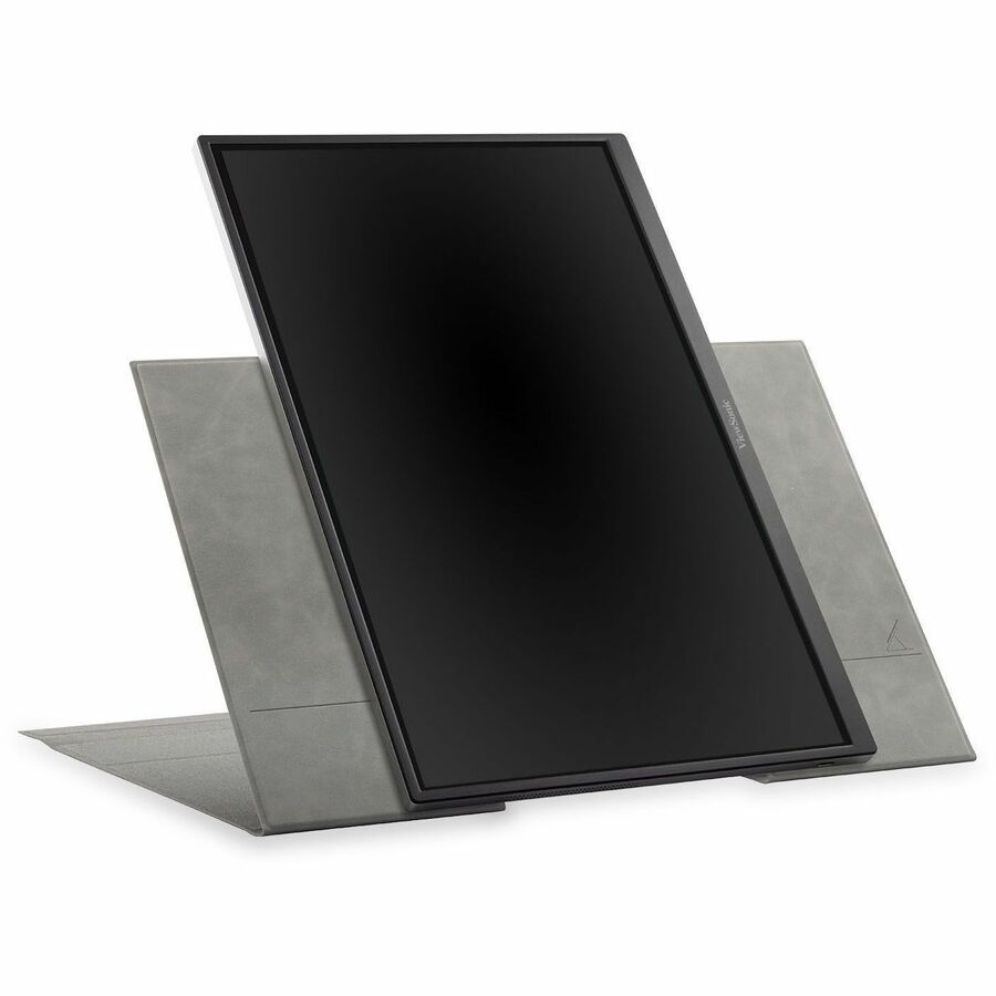 ViewSonic VG1656N 16 Inch 1200p IPS Wireless Portable Monitor with 2 Way Powered 60W USB C, Built-in 4000 mAh Battery and Stand with Smart Cover — VG1656N