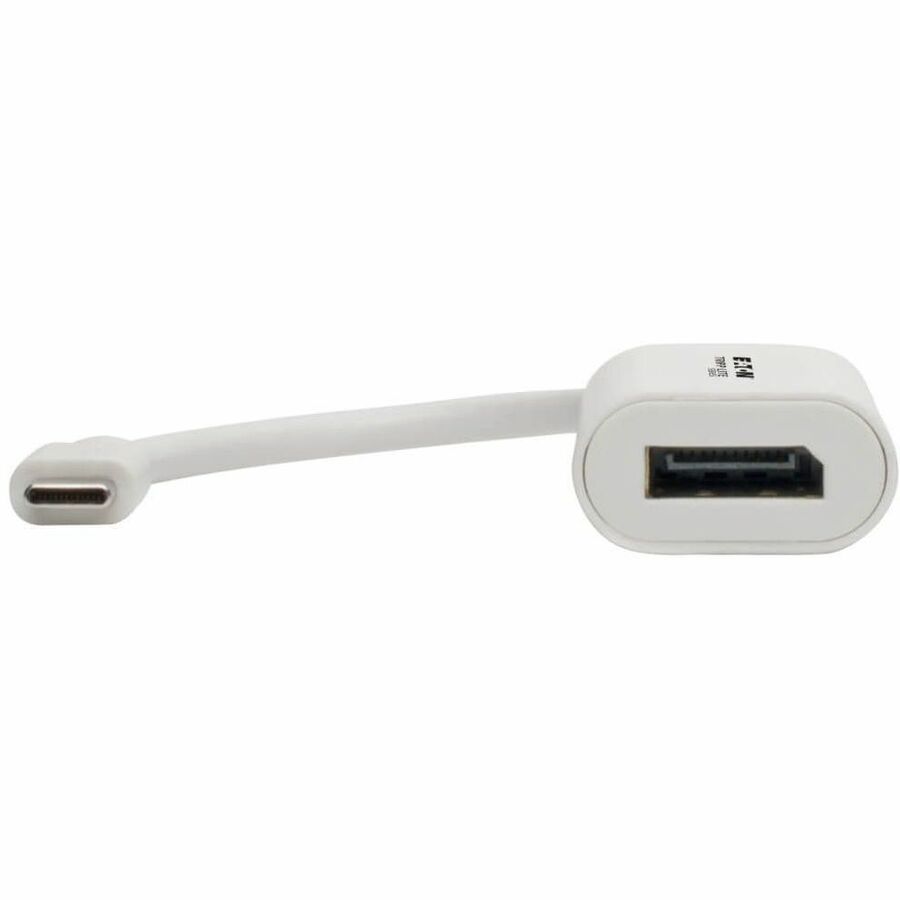 Eaton Tripp Lite Series USB-C to Displayport 4K 60Hz Adapter, White — U444-06N-DP4K6W