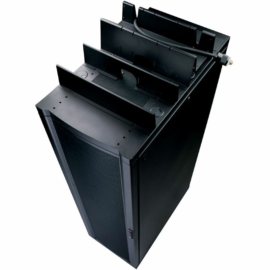 APC NetShelter Cable Management, Data Cable Partition, Black, 579 x 122 x 71 mm — AR8162ABLK