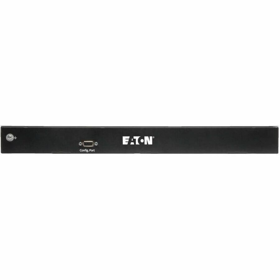 Eaton 3.7kW Single-Phase 208/230V Switched PDU - LX Platform, 8 C13 Outlets, C20 Input with L6-20P Adapter, 2.4m Cord, 1U Rack-mount, TAA — PDUMH20HVNET