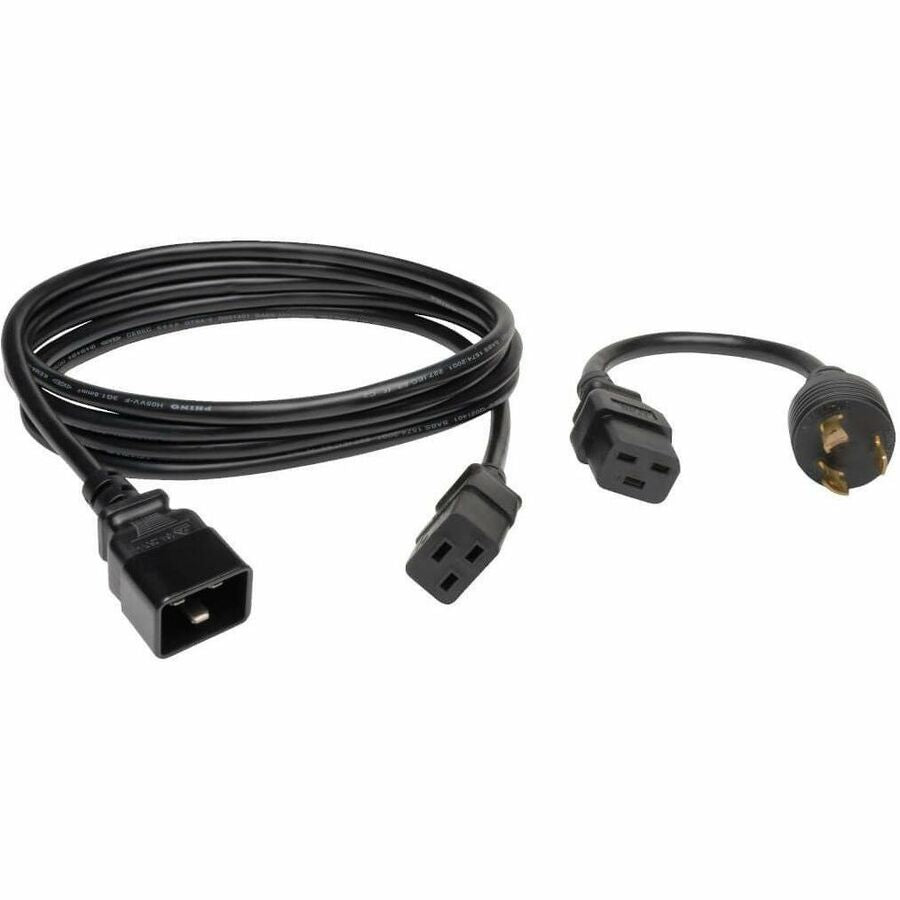 Eaton 3.7kW Single-Phase 208/230V Switched PDU - LX Platform, 8 C13 Outlets, C20 Input with L6-20P Adapter, 2.4m Cord, 1U Rack-mount, TAA — PDUMH20HVNET