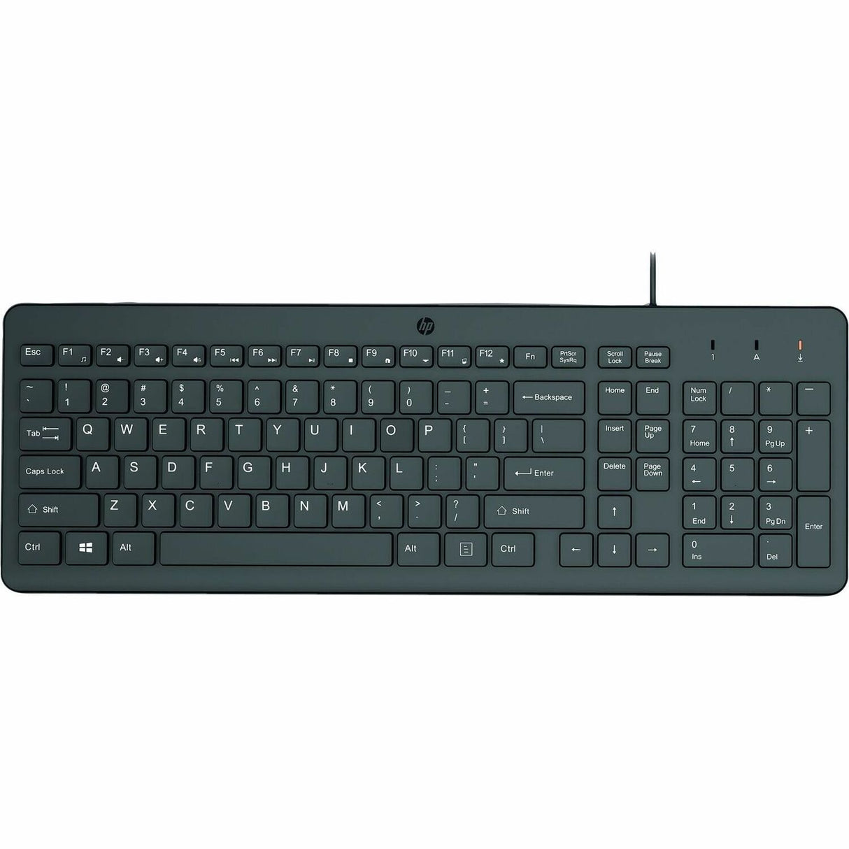 HP 150 Wired Keyboard — 664R5AA#ABL