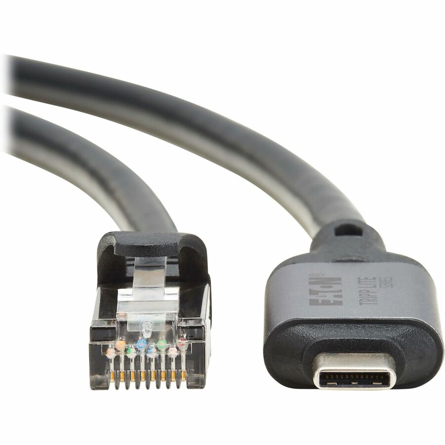 Eaton Tripp Lite Series USB-C to RJ45 Gigabit Ethernet Cable (M/M) - USB 3.2 Gen 1, 5 m (16.5 ft.) — U436-05M