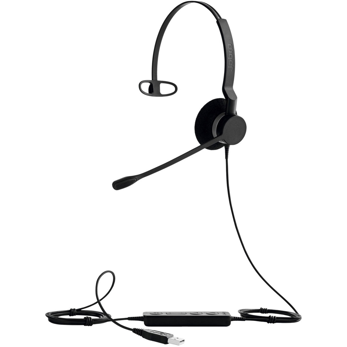 Jabra BIZ 2300 USB UC Wired Mono Headset — 2393-829-109