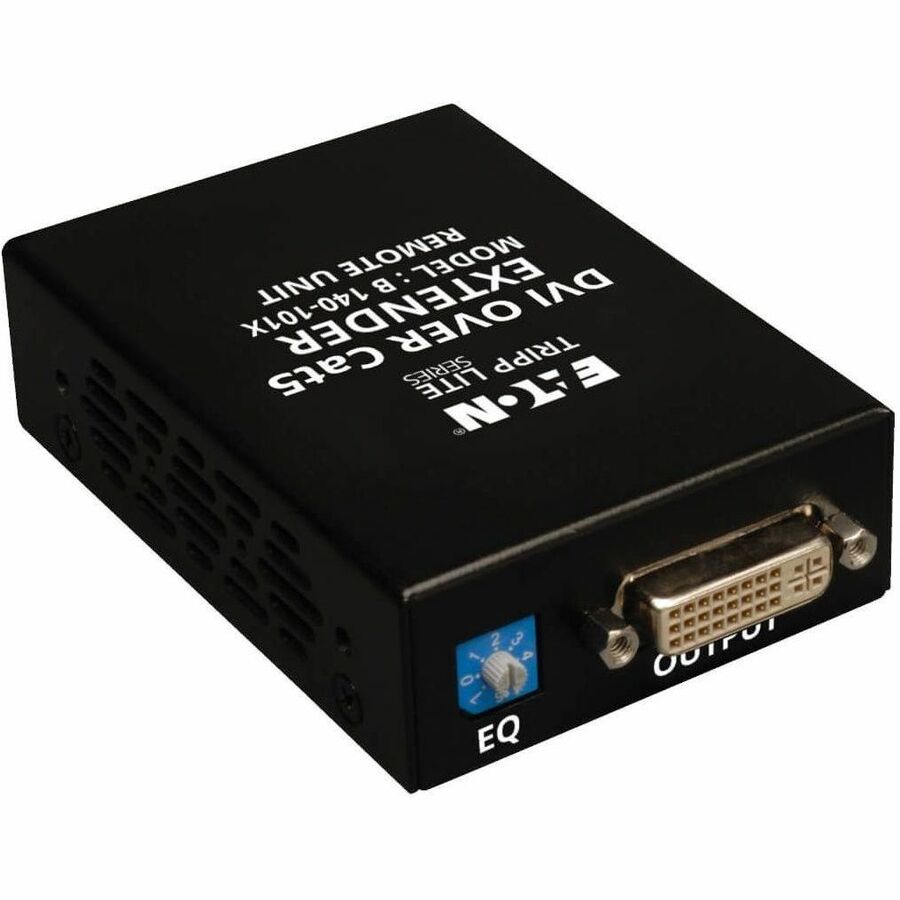 Eaton Tripp Lite Series DVI over Cat5/6 Active Extender Kit, Box-Style Transmitter/Receiver for Video, Up to 200 ft. (60 m), TAA — B140-101X