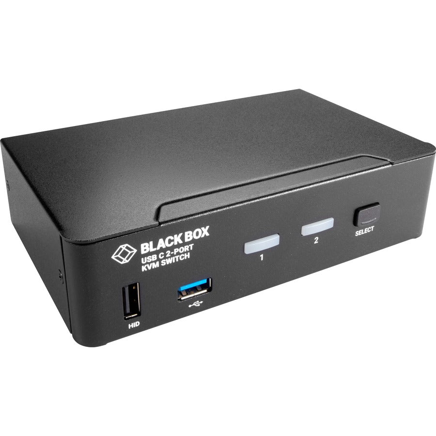 Black Box USB-C 4K KVM Switch, 2-Port — KVMC4K-2P