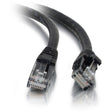 C2G 7ft Cat5e Ethernet Cable - Snagless Unshielded (UTP) - Black — 15196