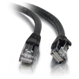 C2G 7ft Cat5e Ethernet Cable - Snagless Unshielded (UTP) - Black — 15196