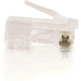 C2G RJ45 Cat5E Modular Plug for Round Stranded Cable Multipack (50-Pack) — 11380