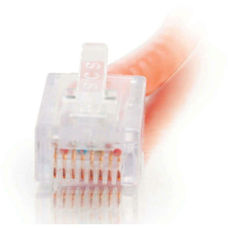 C2G-3ft Cat5e Non-Booted Crossover Unshielded (UTP) Network Patch Cable - Orange — 24494