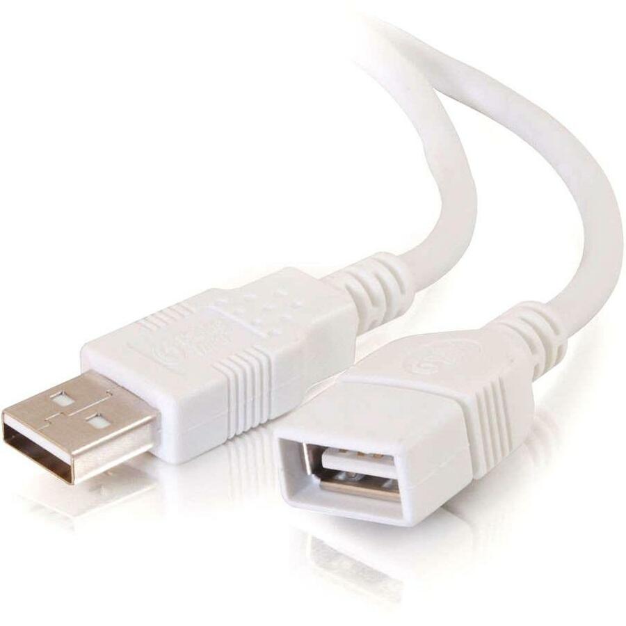 C2G 3m (10ft) USB Extension Cable - USB 2.0 A to USB A - M/F — 26686