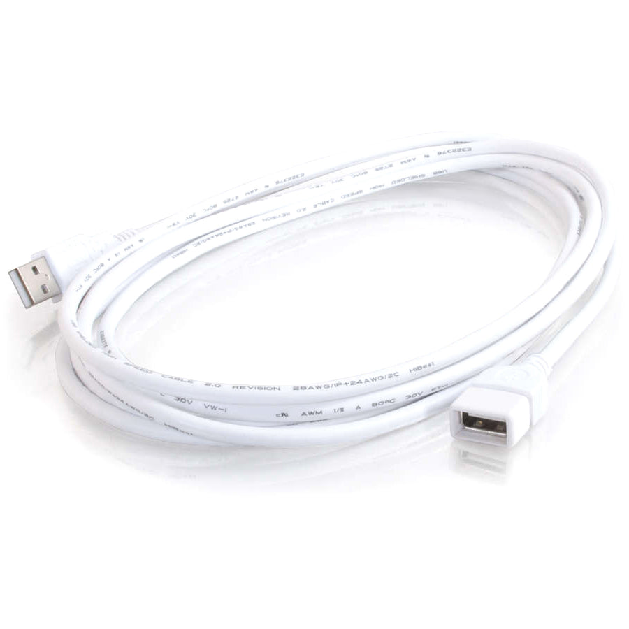 C2G 3m (10ft) USB Extension Cable - USB 2.0 A to USB A - M/F — 26686