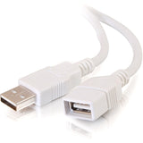 C2G 2m USB Extension Cable - USB A Male to USB A Female Cable — 19018