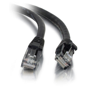 C2G 10ft Cat5e Ethernet Cable - Snagless Unshielded (UTP) - Black — 15202