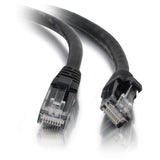C2G 3ft Cat5e Ethernet Cable - Snagless Unshielded (UTP) - Black — 15180