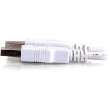 C2G 9.8ft USB to USB B Cable - USB A to USB B - USB 2.0 - White - M/M — 13400