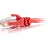 C2G-7ft Cat5e Snagless Unshielded (UTP) Network Patch Cable - Red — 15197