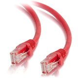 C2G-7ft Cat5e Snagless Unshielded (UTP) Network Patch Cable - Red — 15197