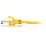 C2G 10ft Cat5e Ethernet Cable - 350 MHz - Snagless - Yellow — 15204
