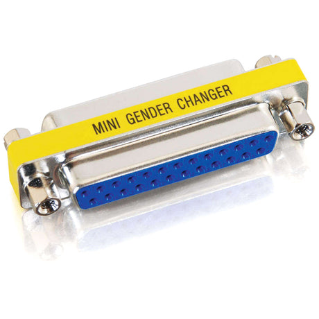 C2G DB25 F/F Mini Gender Changer (Coupler) — 02774