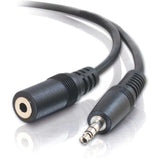 C2G 6ft 3.5mm Stereo Extension Cable - M/F — 13787