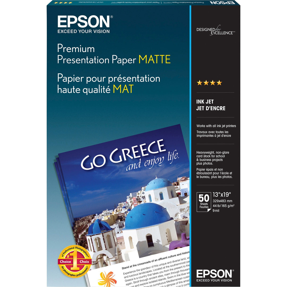 Epson Premium Matte Inkjet Presentation Paper — S041263
