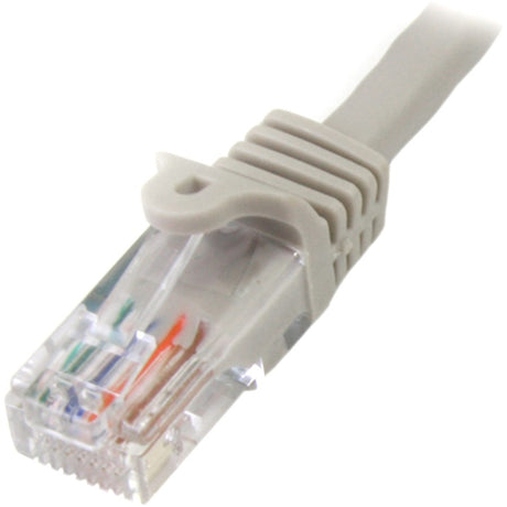StarTech.com 15 ft Gray Snagless Cat5e UTP Patch Cable — 45PATCH15GR