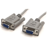 StarTech.com Serial Null modem cable - DB-9 (F) - DB-9 (F) - 3 m — SCNM9FF