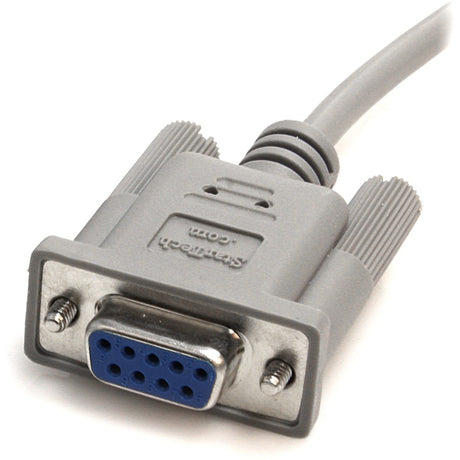 StarTech.com Serial Null modem cable - DB-9 (F) - DB-9 (F) - 3 m — SCNM9FF