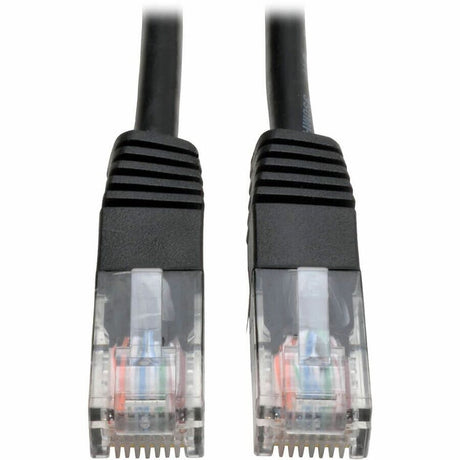 Eaton Tripp Lite Series Cat5e 350 MHz Molded (UTP) Ethernet Cable (RJ45 M/M), PoE - Black, 25 ft. (7.62 m) — N002-025-BK