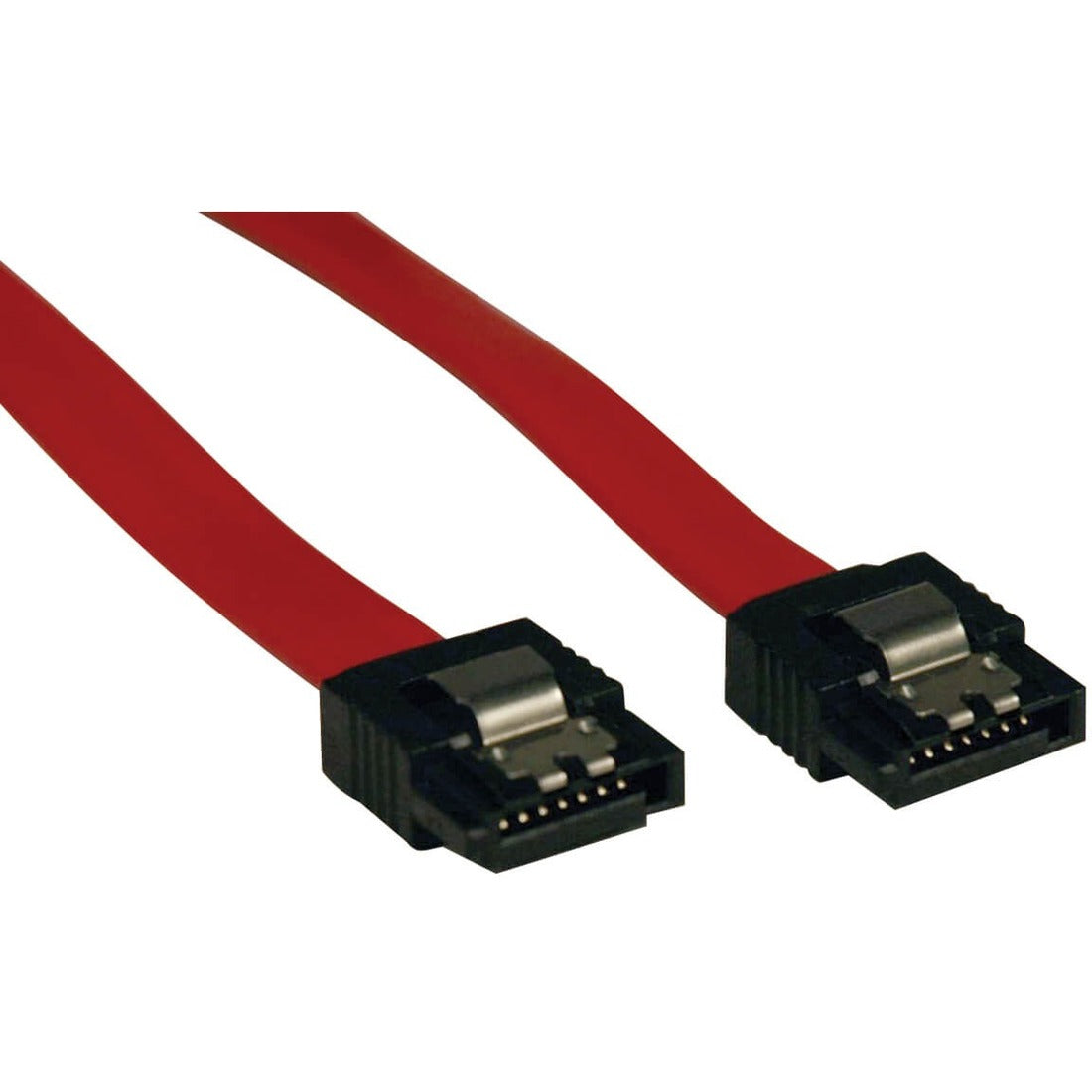 Tripp Lite by Eaton Serial ATA (SATA) Latching Signal Cable (7Pin/7Pin), 19-in. (48.26 cm) — P940-19I