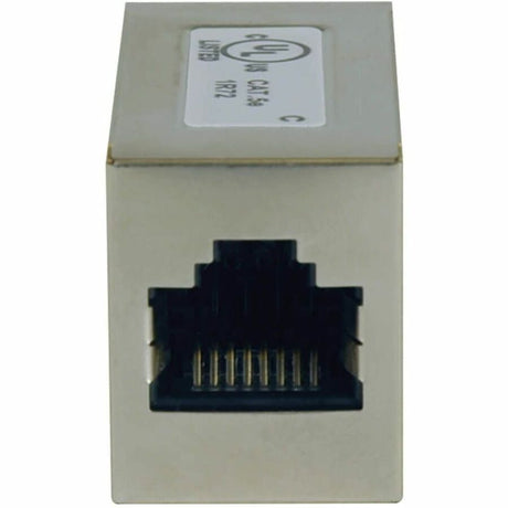 Tripp Lite by Eaton Cat5e Cat5 Straight Through Modular Shielded In-Line Coupler RJ45 F/F — N032-001