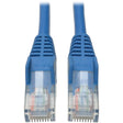 Eaton Tripp Lite Series Cat5e 350 MHz Snagless Molded (UTP) Ethernet Cable (RJ45 M/M), PoE - Blue, 3 ft. (0.91 m) — N001-003-BL
