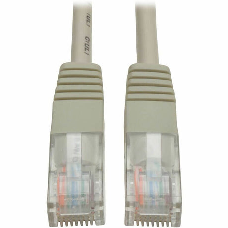Eaton Tripp Lite Series Cat5e 350 MHz Molded (UTP) Ethernet Cable (RJ45 M/M), PoE - Gray, 25 ft. (7.62 m) — N002-025-GY