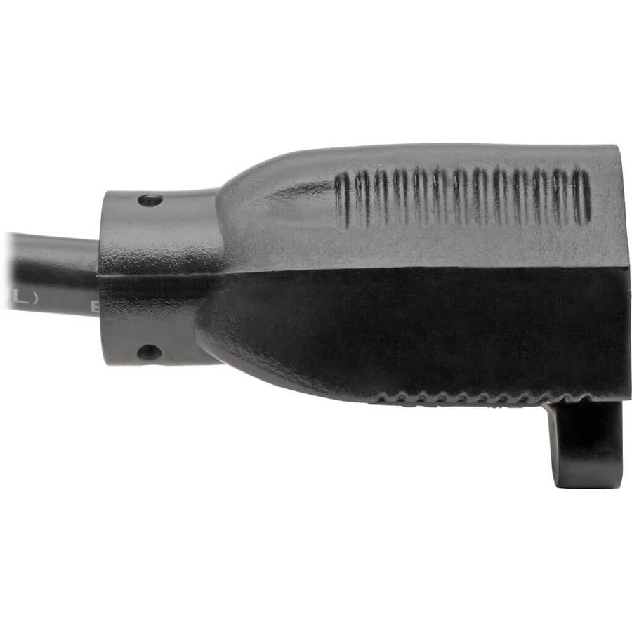 Eaton Tripp Lite Series NEMA 5-15R to C14 Computer AC Power Cable - 13A, 125V, 16 AWG, 2 ft. (0.61 m), Black — P002-002