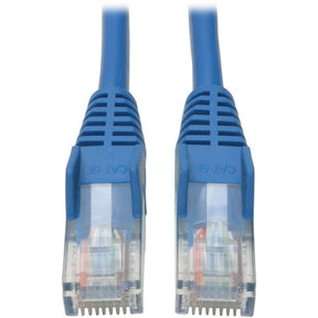 Eaton Tripp Lite Series Cat5e 350 MHz Snagless Molded (UTP) Ethernet Cable (RJ45 M/M), PoE - Blue, 7 ft. (2.13 m) — N001-007-BL