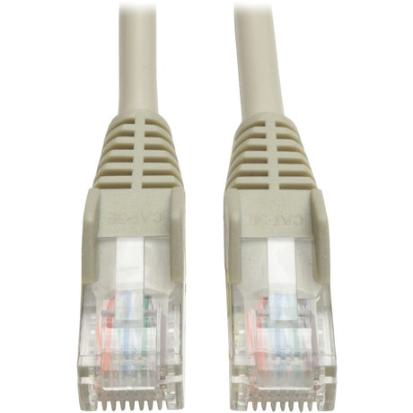 Eaton Tripp Lite Series Cat5e 350 MHz Snagless Molded (UTP) Ethernet Cable (RJ45 M/M), PoE - Gray, 200 ft. (60.96 m) — N001-200-GY