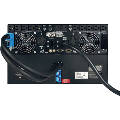 Tripp Lite by Eaton UPS Smart 5000VA 4000W Rackmount AVR 208V/120V Pure Sign Wave 5kVA USB DB9 6URM — SMART5000RT3U