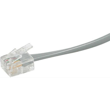 C2G 25ft RJ11 6P4C Straight Modular Cable — 02973