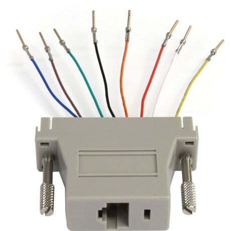 StarTech.com DB25 to RJ45 Modular Adapter - Serial adapter - DB-25 (M) - RJ-45 (F) — GC258MF