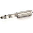 C2G 6.3mm (1/4in) Stereo Male to 3.5mm Stereo Female Adapter — 40639