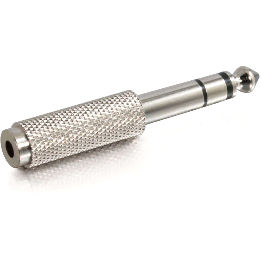 C2G 6.3mm (1/4in) Stereo Male to 3.5mm Stereo Female Adapter — 40639