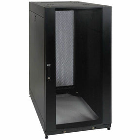 Tripp Lite by Eaton 25U SmartRack Standard-Depth Half-Height Rack Enclosure, Doors, Side Panels, Shock Pallet — SR25UBSP1