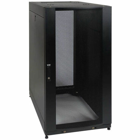 Tripp Lite by Eaton 25U SmartRack Standard-Depth Half-Height Rack Enclosure, Doors, Side Panels, Shock Pallet — SR25UBSP1