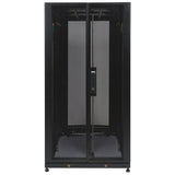 Tripp Lite by Eaton 25U SmartRack Standard-Depth Half-Height Rack Enclosure, Doors, Side Panels, Shock Pallet — SR25UBSP1