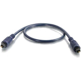C2G Velocity Series 6.6ft TOSLINK Optical Digital Audio Cable - M/M — 40391