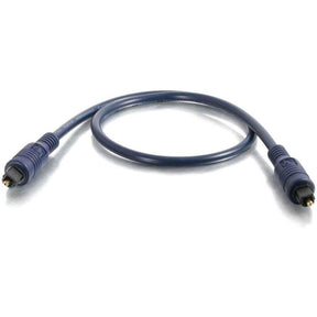 C2G Velocity Series 6.6ft TOSLINK Optical Digital Audio Cable - M/M — 40391