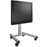 Chief Large Flat Panel Mobile Cart - For Displays 42-86" - Black — PFCUS