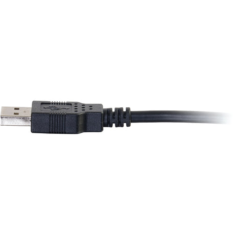 C2G 6.6ft USB Cable - USB A to USB A Cable - USB 2.0 - Black - M/M — 28106