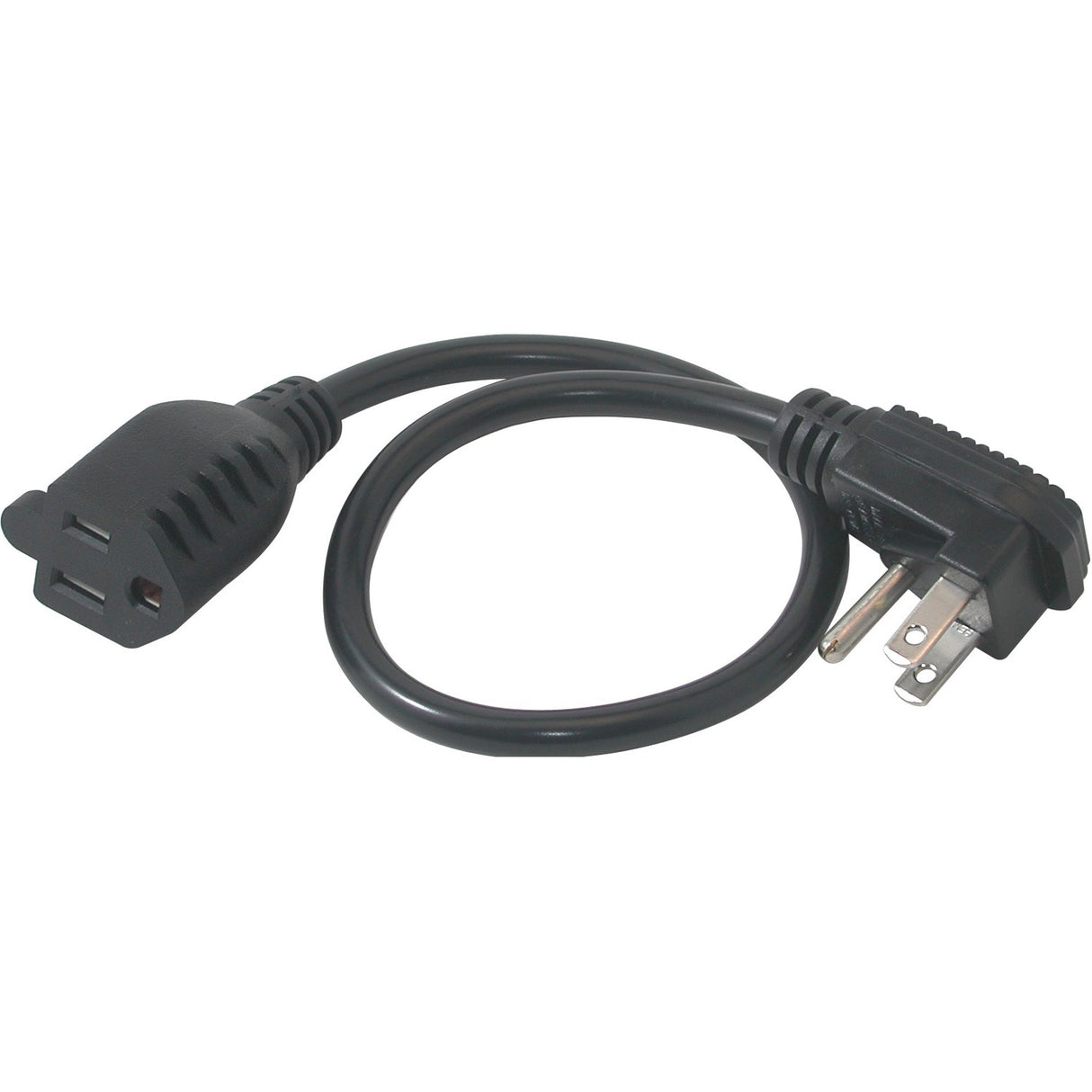 C2G 1.5ft Flat Plug Power Strip Plus - 18 AWG - NEMA 5-15P to NEMA 5-15R — 29804